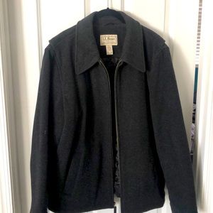 Men’s LL Bean wool coat